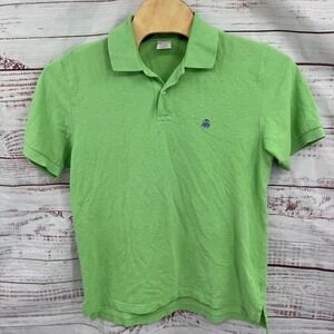 Brooks Brothers Mens Performance‎ Polo Shirt Large Original Fit Green